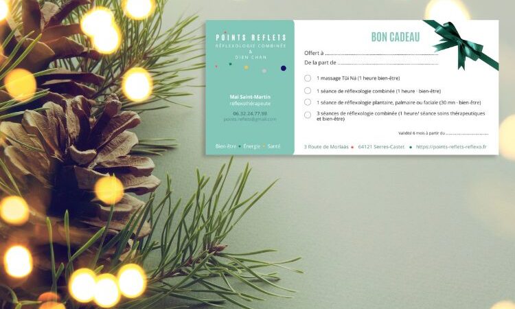 Bon cadeau Noël 2025