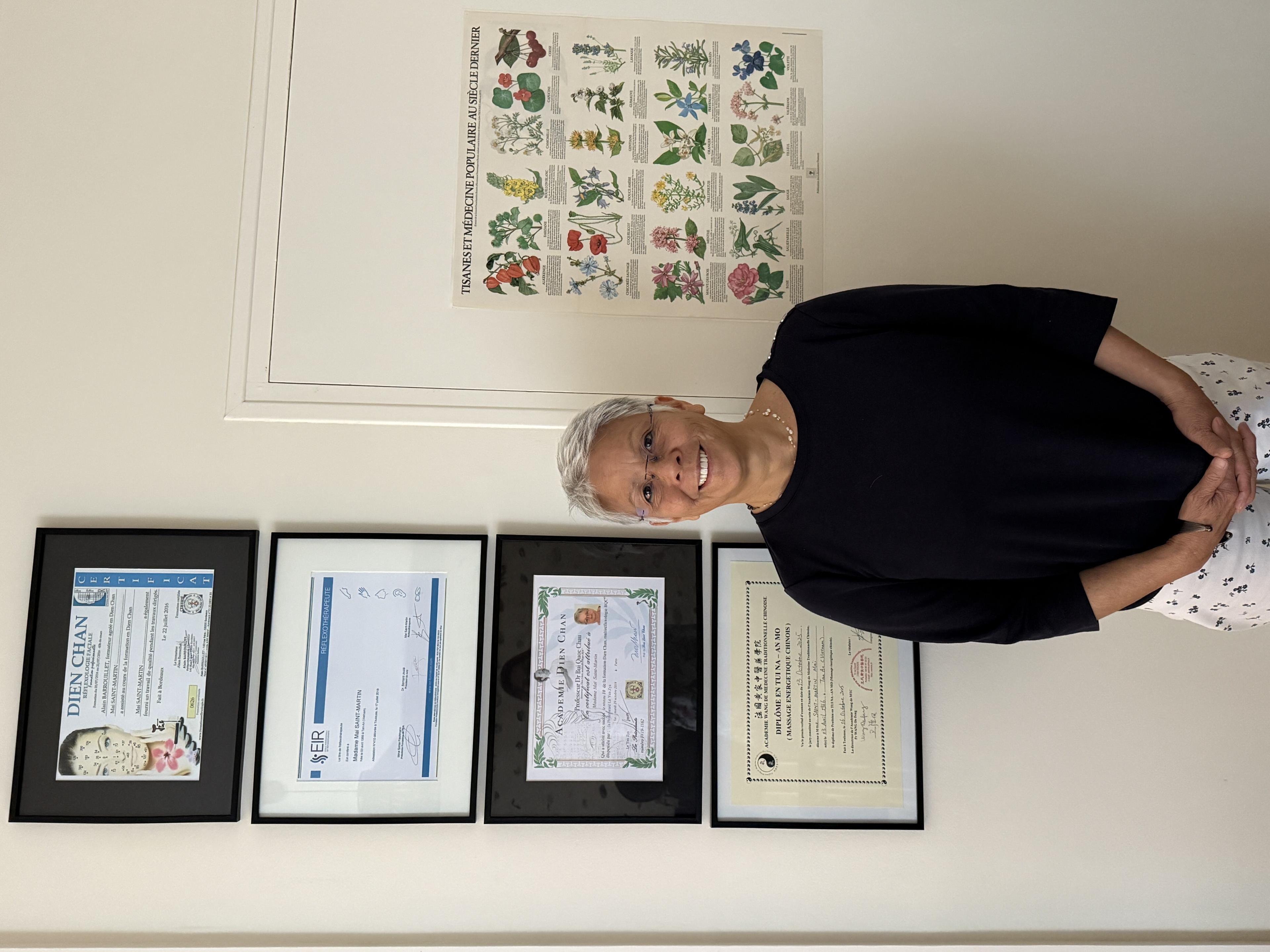 DIplômes Maï Saint Martin